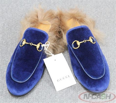 sale gucci mules|gucci velvet mules with fur.